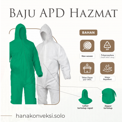 Konveksi Alat Pelindung Diri (APD)