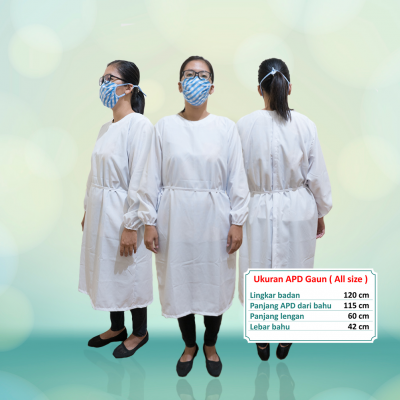 Konveksi APD Gaun Microfiber