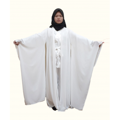 Konveksi Set Outer Abaya Model Kimono
